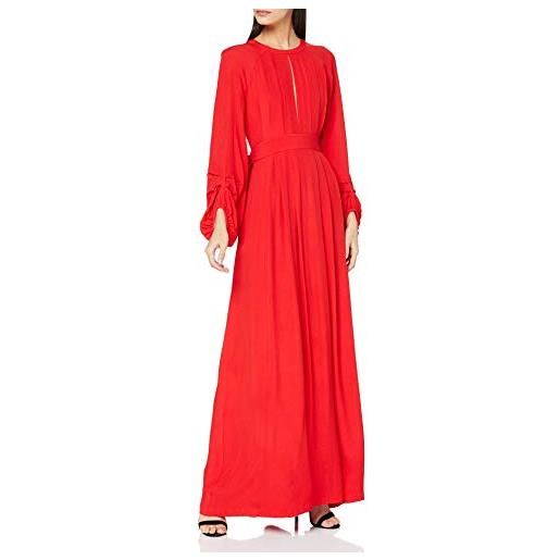 Intropia p672vex06135110 vestito elegante, rosso (amapola 110), 42 donna
