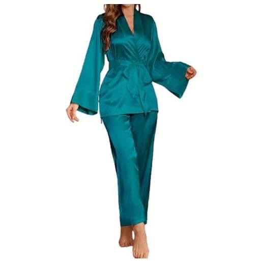 1 XL INSTO Uomo Pigiama a Righe Vintage Pigiama Set Di 2 Pezzi a