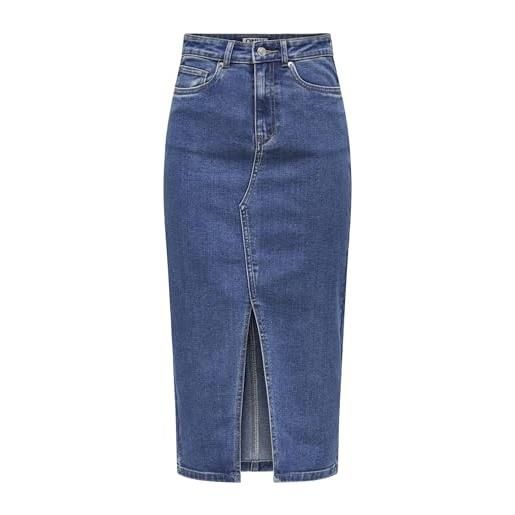Only gonna in jeans da donna, media blu denim, x-small