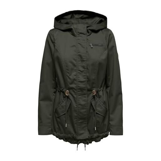 ONLY canvas onllorca life-parka in tela cc otw, kambaba, m donna