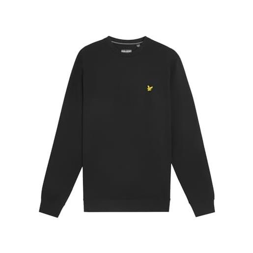 Lyle & Scott crew neck fly pullover in pile da uomo