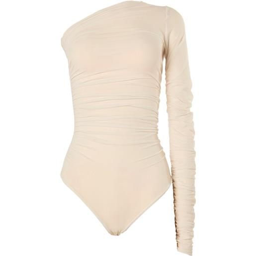 Wolford body semi trasparente - toni neutri