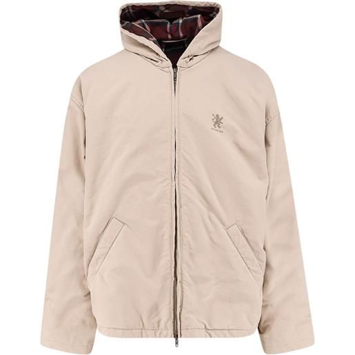 Balenciaga giacca con cappuccio - toni neutri