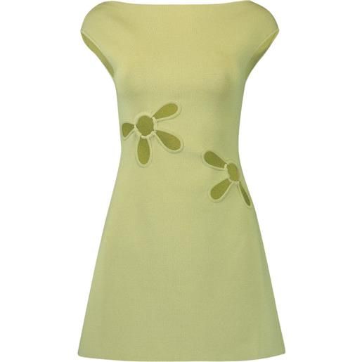 Cult Gaia abito corto yudi - verde