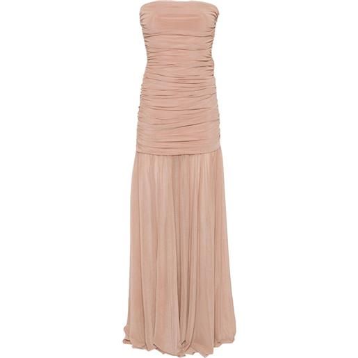 Retrofete abito da sera adele - toni neutri