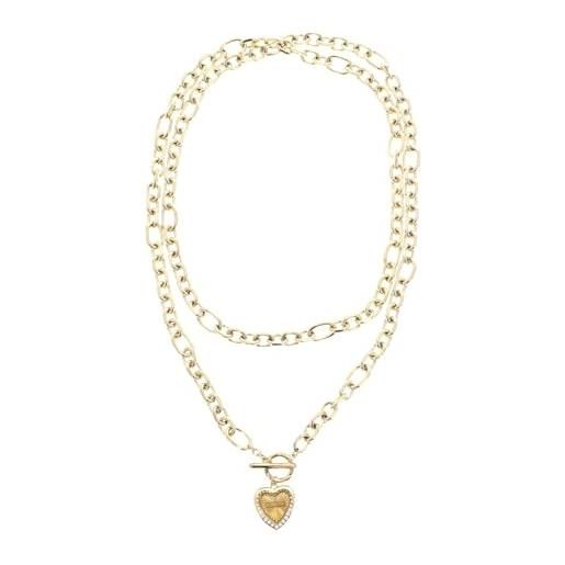 GUESS collana necklace mon amour color: oro