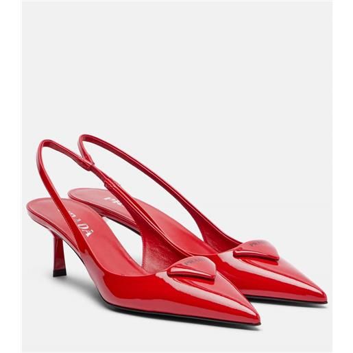 Prada pumps slingback 55 in vernice