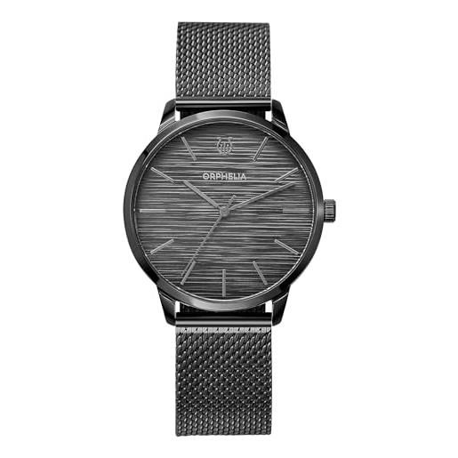 Orologio Uomo ORPHELIA Portobello Analogico Al Quarzo | Cassa E Cinturino In Acciaio Inox | Quadrante Argento Con Datario | 41 Mm - 5