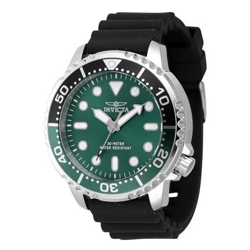 Invicta 16740 Orologio Da Uomo Pro Diver - Cassa In Acciaio 44mm, Quadrante Bianco, Movimento Al Quarzo, Cinturino Oro, Resistenza 20 Bar