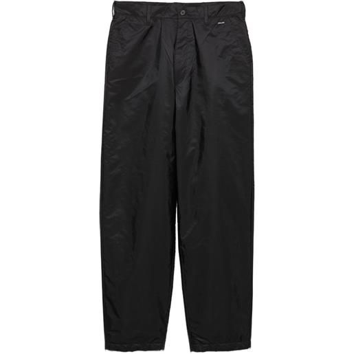 Prada pantaloni a gamba ampia - nero
