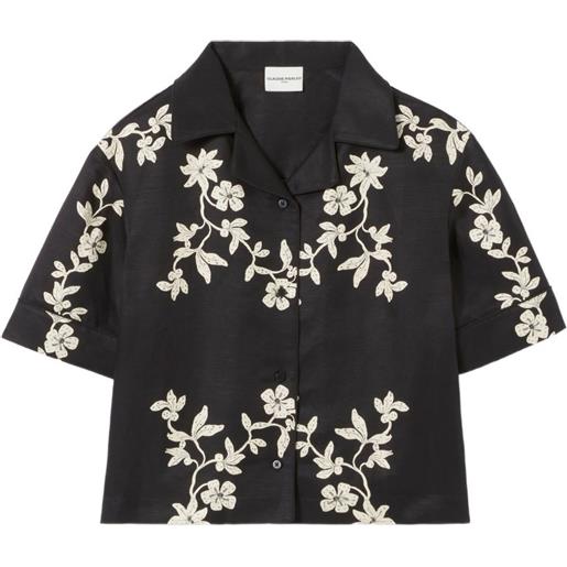 Claudie Pierlot camicia a fiori - nero