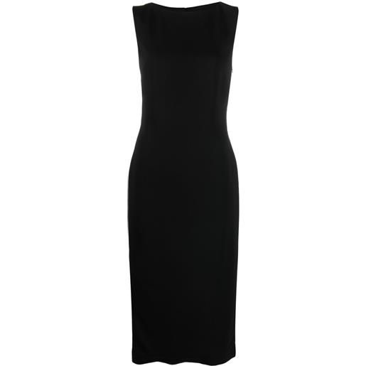 St. Agni abito smanicato - nero