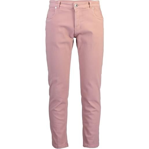 Eleventy jeans con cinque tasche - rosa