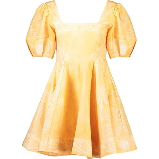KATE FORD abito mimosa bando - giallo