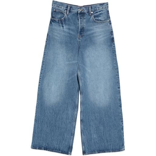 Alexander Wang jeans surge a gamba ampia - blu
