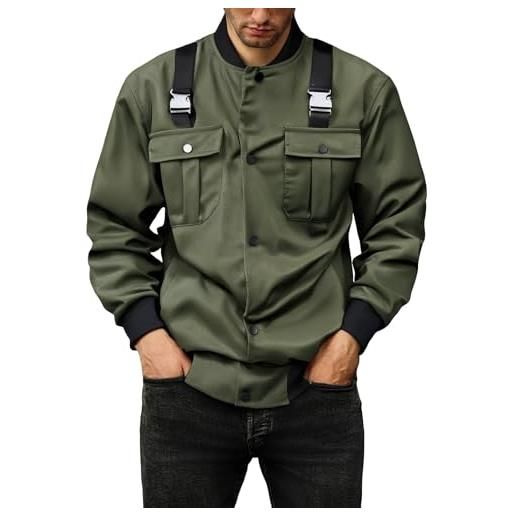 GIACCA DA UOMO Barbour International Francis Bomber M/L cappotto nero
