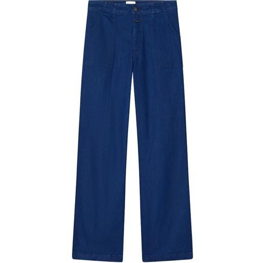 Closed jeans aria con applicazione - blu