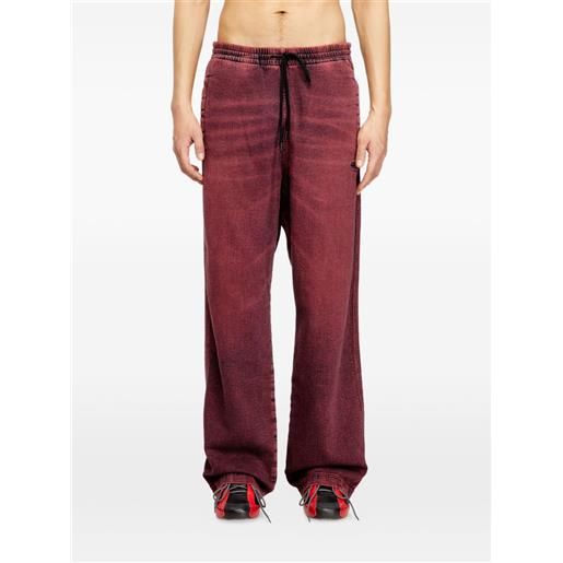 Diesel pantaloni sportivi year of the horse - rosso