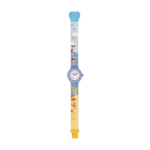 HIP HOP, collezione kids fun, orologio bambino family portrait con cinturino in silicone intercambiabile, colori vibranti e duraturi, resistente all'acqua, 