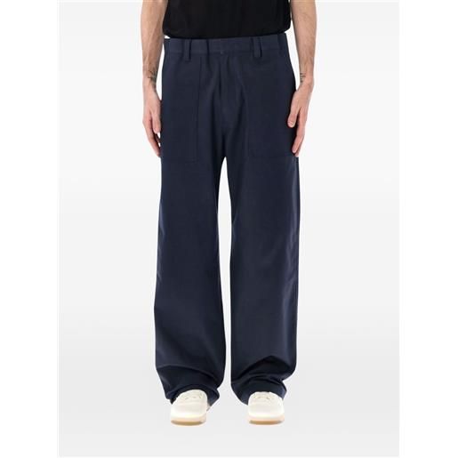 Prada pantaloni a gamba ampia - blu
