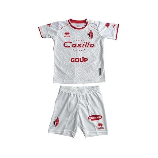 Errea kit neonato ssc bari 1^ maglia bianco rosso (it, età, 18 mesi)