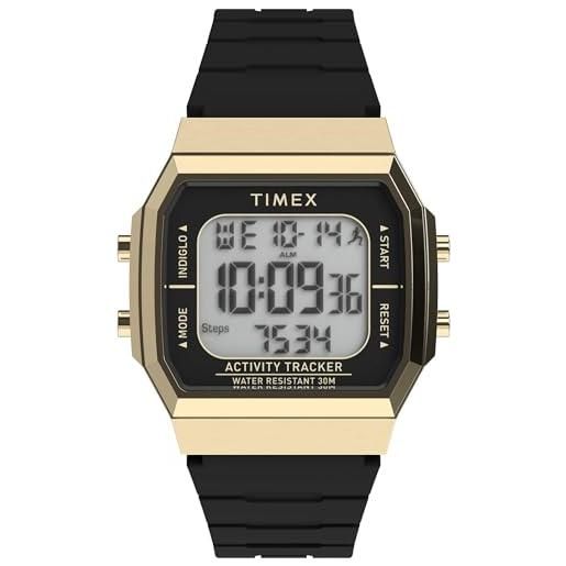 Timex Orologio Analogico al Quarzo Unisex Adulti con Cinturino in Tessuto TWZUSOUYAYZ