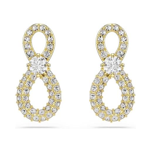 NKlaus Orecchini A Perno In Onice E Argento 925 Placcato Rodio, Sfaccettati 8mm, Modello 3778