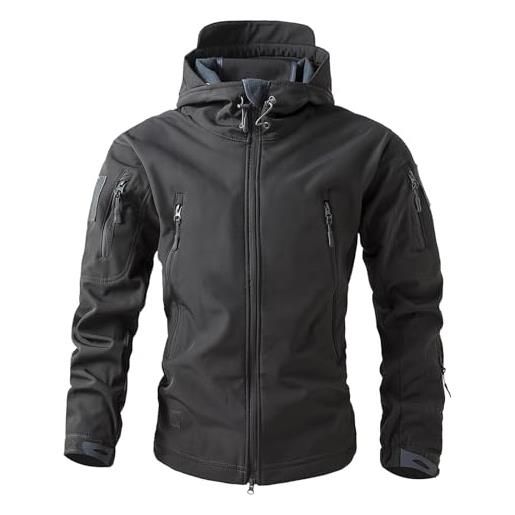 Giacca Imbottita Invernale Unisex Doppio Strato – Pile E Antivento Con Cerniera, Per Uomo E Donna