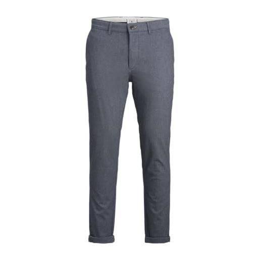 JACK & JONES male chino marco fury akm, denim sbiadito, 30w x 30l