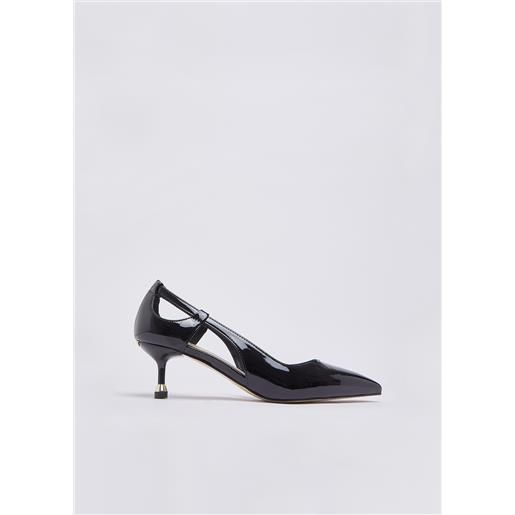 LIUJO liu jo décolleté in vernice, nero