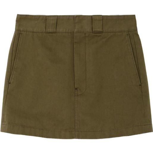 RE/DONE minigonna con tasche - verde