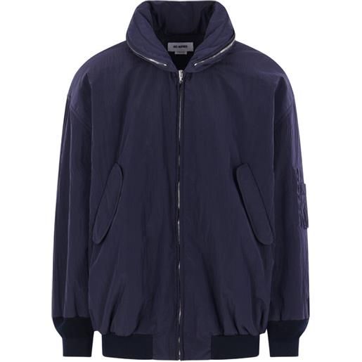 Hed Mayner piumino con zip - blu