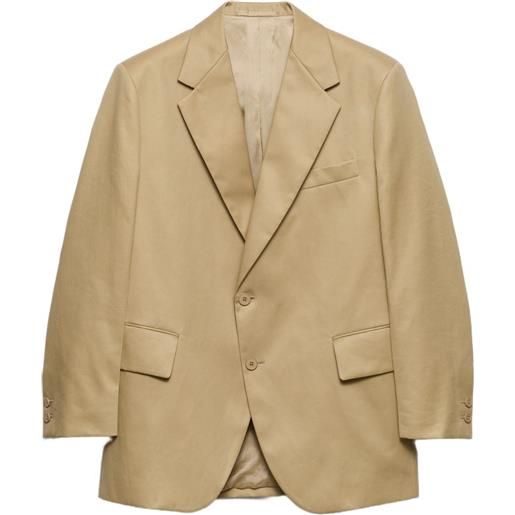 Prada giacca monopetto - toni neutri