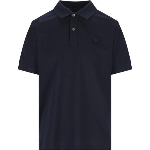 Prada t-shirt con logo - blu