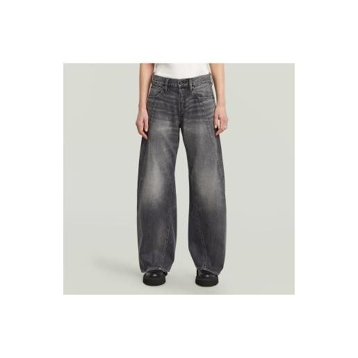 G-Star per donna. D27690-d537-h147 jeans grigi larghi contor 3d [3295609], casual, grigio, denim, sostenibile, cotone riciclato