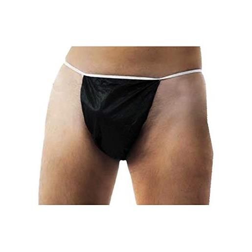Perizoma Uomo A Vita Bassa Senza Cuciture – Faringoto – Morbido Cotone Elasticizzato – Colori Nero/Blu/Giallo