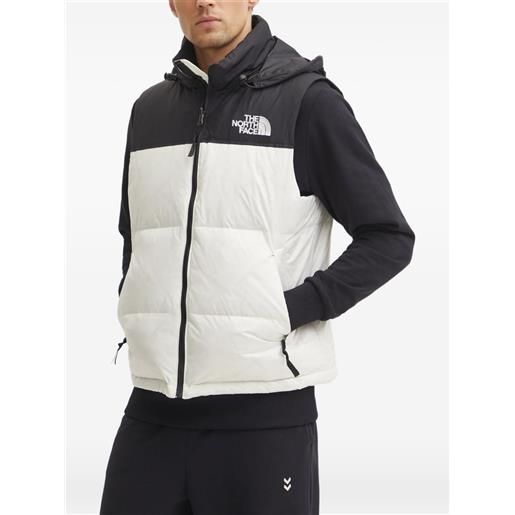 The North Face gilet retro nuptse imbottito 1996 - bianco