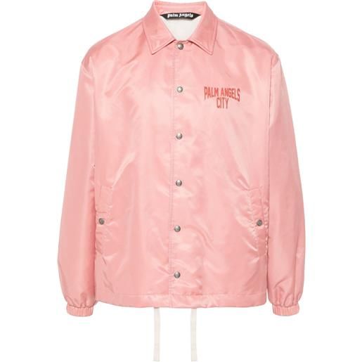 Palm Angels giacca con stampa - rosa