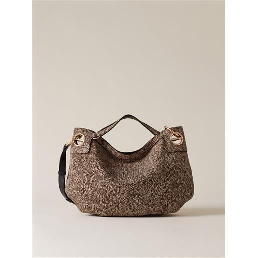 Borbonese london borsa hobo medium