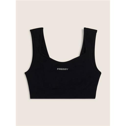 FREDDY top sportivo con scollo a cuore e supporto donna