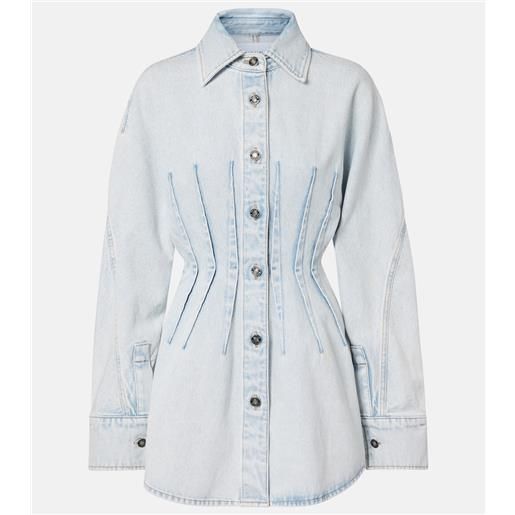 Givenchy abito corto di jeans