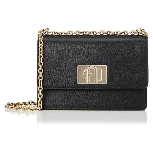 Furla mini borsa a bandoliera 1927 nero (1064436)