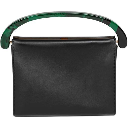 DRIES VAN NOTEN borsa tote media in pelle - nero