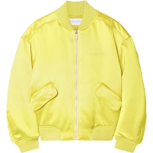Off-White bomber h duchesse - giallo