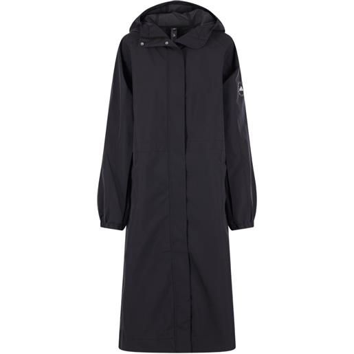 adidas by Stella McCartney parka con cappuccio - nero