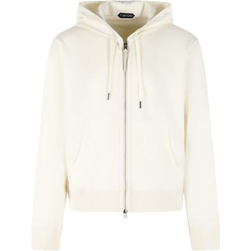 TOM FORD felpa con cappuccio - toni neutri