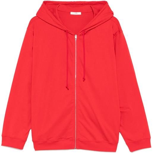 The Row felpa rosy con cappuccio - rosso