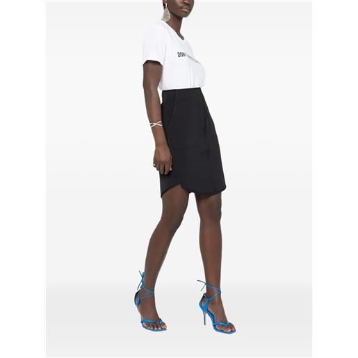 Off-White t-shirt con stampa - 0110 white black