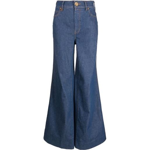 ZIMMERMANN jeans a palazzo matchmaker - blu