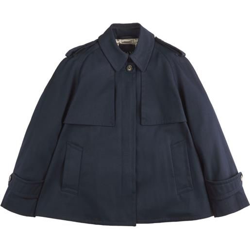 Fay trench con bottoni - blu